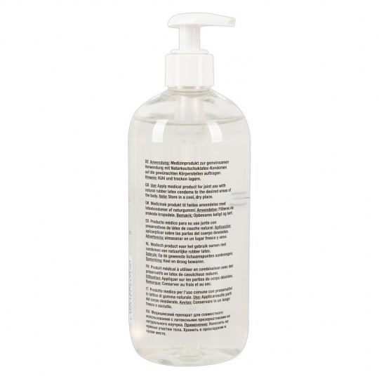 LUBRIFIANT À BASE D'EAU ANAL 500ML JUST GLIDE