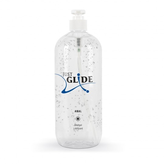 LUBRIFIANT À BASE D'EAU ANAL 1000ML JUST GLIDE