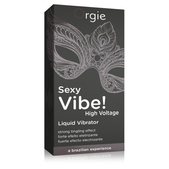 ГЕЛЬ С ВИБРАЦИЕЙ SEXY VIBE HIGH VOLTAGE 15ML ORGIE