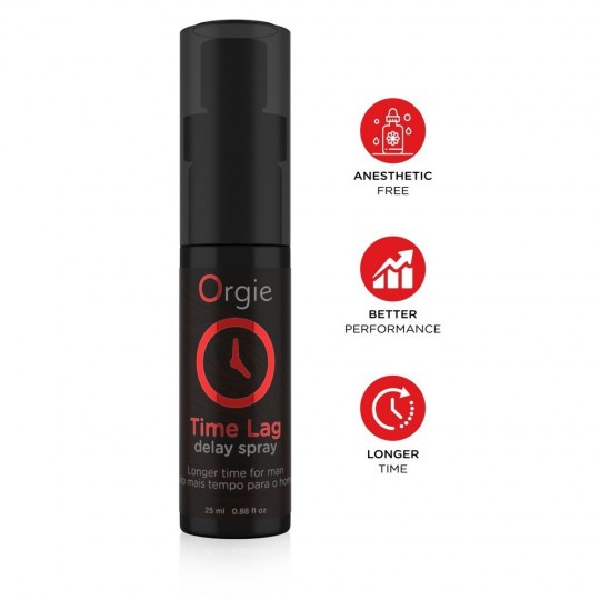 СПРЕЙ-ЗАМЕДЛИТЕЛЬ TIME LAG DELAY SPRAY 25ML ORGIE