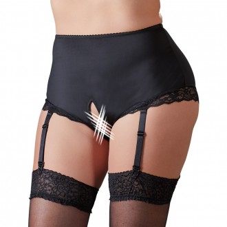 CROTCHLESS BRIEFS WITH SUSPENDER STRAPS