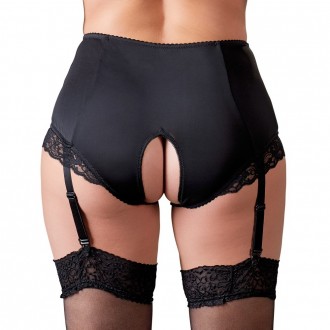 CROTCHLESS BRIEFS WITH SUSPENDER STRAPS