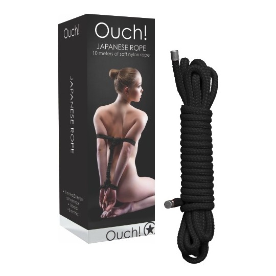 CUERDA DE RESTRICCIÓN JAPANESE 10 METROS NEGRA