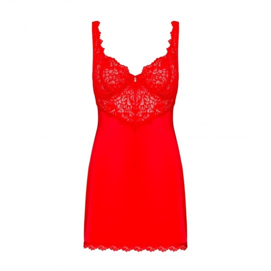 AMOR CHERRIS CHEMISE &amp; THONG