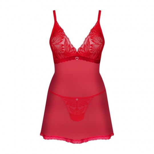 BABYDOLL PLUS THONG CHILISA