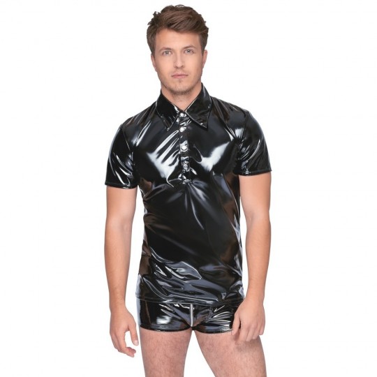 ВИНИЛОВАЯ РУБАШКА-ПОЛО