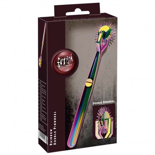 RAINBOW DOUBLE PINWHEEL