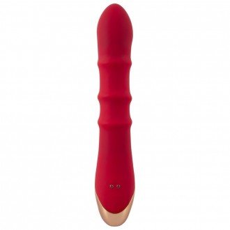 RABBIT VIBRATOR WITH 3 MOVING RINGS