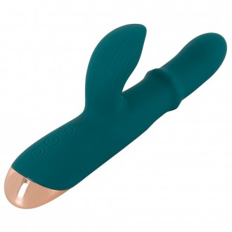 THUMPING RABBIT VIBRATOR WITH MOVING RING