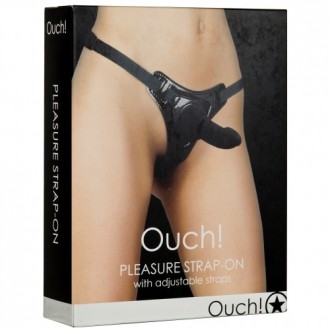 OUCH! PLEASURE STRAP-ON BLACK