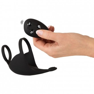 COCK RING WITH RC BALL MASSAGER