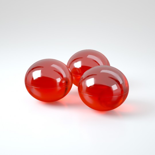BOULES D'HUILE À BAISER LUBBIES CRUSHIOUS FRAISE &amp; CHOCOLAT