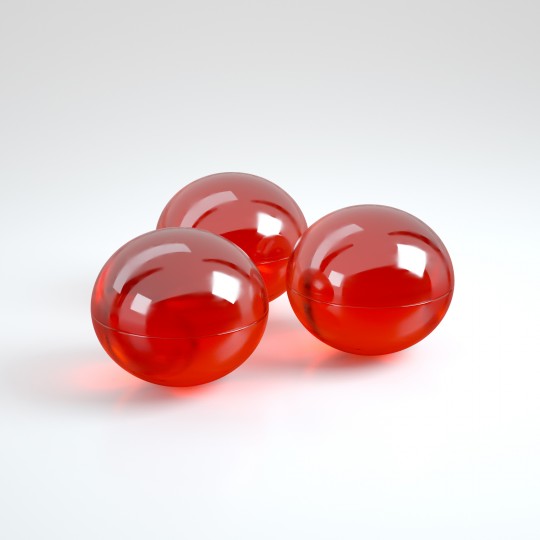 PALLINE DI OLIO LUBBIES BACIABILI ALLA FRAGOLA &amp; CHAMPAGNE CRUSHIOUS
