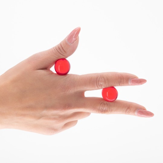PALLINE DI OLIO LUBBIES BACIABILI ALLA FRAGOLA &amp; CHAMPAGNE CRUSHIOUS
