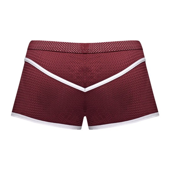 MINI SHORT BURGUNDY