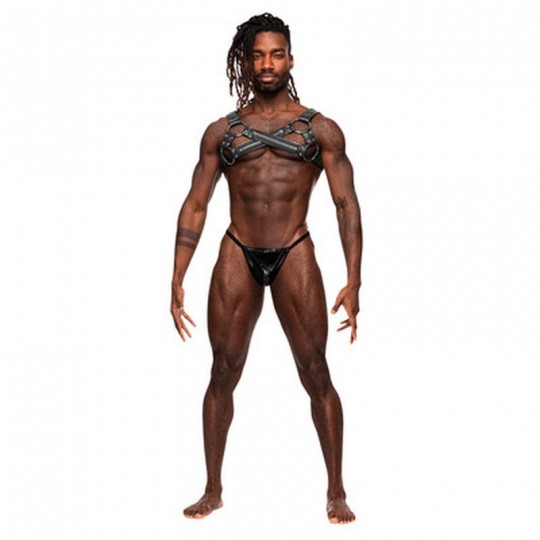 VIRGO - РЕМНИ ИЗ ИСКУССТВЕННОЙ КОЖИ ЧЕРНОГО ЦВЕТА