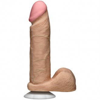DOC JOHNSON REALISTIC COCK WITH BALLS REMOVABLE VAC-U-LOCK SUCTION CUP ULTRASKYN 8 /20 CM VANILLA