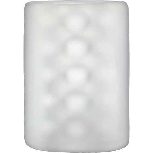 GLOW HELPING HEAD - MASTURBATOR SLEEVE - FROST / GREEN GLOW