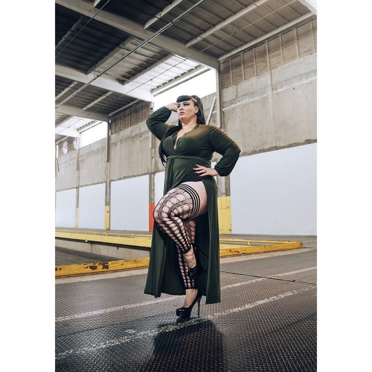 MEDIAS DE LIGUEROS SIN PIE JO NEGRAS KIX'IES