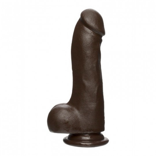 MASTER D - REALISTIC FIRMSKYN DILDO WITH BALLS - 7 / 18 CM