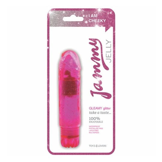 DILDO JAMMY GELATINA GLEAMY GLITTER