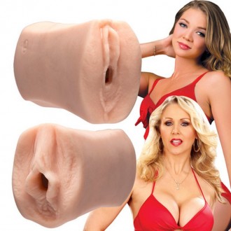 ДЖЕССИ ЭНДРЮС И ДЖУЛИЯ ЭНН - ДВОЙНОЙ КАРМАННЫЙ МАСТУРБАТОР ДЛЯ КИСКИ