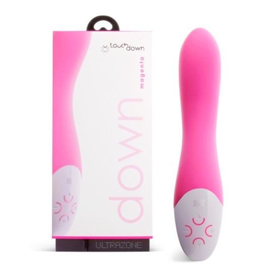 VIBRADOR RECARGABLE TOUCH DOWN MAGENTA 