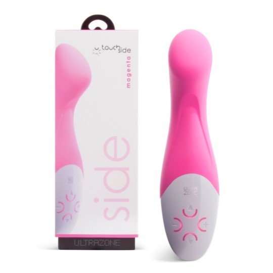 TOUCH SIDE MAGENTA RECHARGEABLE VIBRATOR