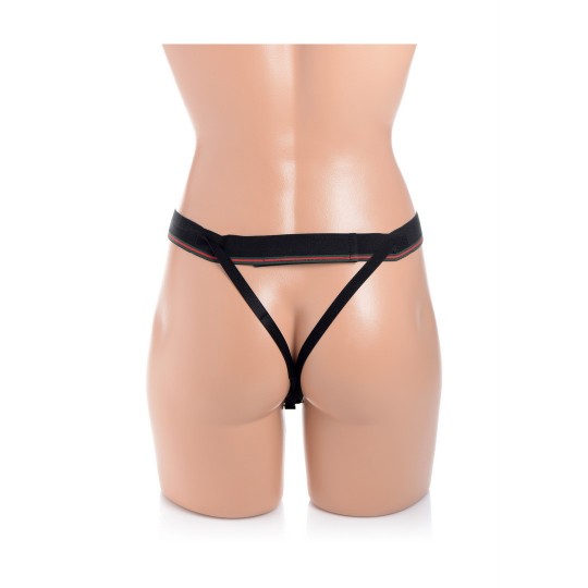 SM - ПОЛЫЙ СИЛИКОНОВЫЙ ФАЛЛОИМИТАТОР-СТРАПОН