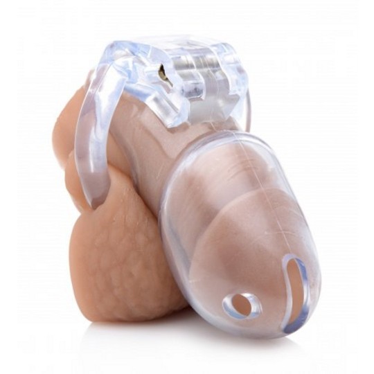 CLEAR CAPTOR - КЛЕТКА ЦЕЛОМУДРИЯ С КЛЮЧАМИ - МАЛЕНЬКАЯ