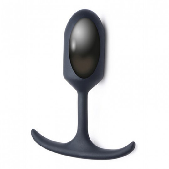 ПРЕМИАЛЬНАЯ СИЛИКОНОВАЯ УТЯЖЕЛЕННАЯ АНАЛЬНАЯ ПРОБКА - СРЕДНЯЯ