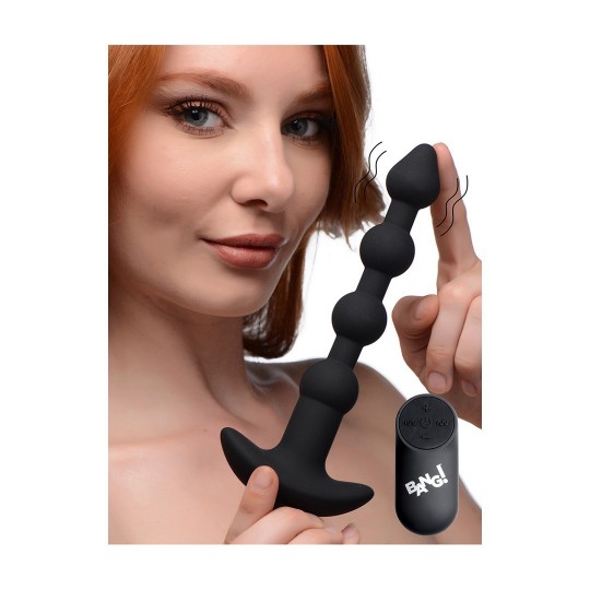 ВИБРИРУЮЩИЕ СИЛИКОНОВЫЕ АНАЛЬНЫЕ БУСЫ И ПУЛЬТ ДИСТАНЦИОННОГО УПРАВЛЕНИЯ