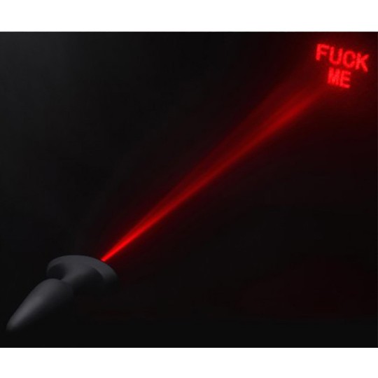 LASER HART - BUTT PLUG WITH REMOTE CONTROL - SMALL