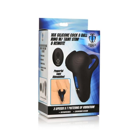 СИЛИКОНОВОЕ КОЛЬЦО ДЛЯ ЧЛЕНА И МЯЧА С ДИСТАНЦИОННЫМ УПРАВЛЕНИЕМ