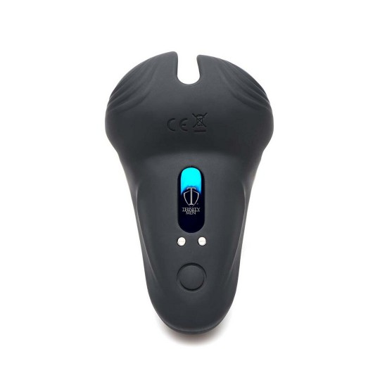 СИЛИКОНОВОЕ КОЛЬЦО ДЛЯ ЧЛЕНА И МЯЧА С ДИСТАНЦИОННЫМ УПРАВЛЕНИЕМ