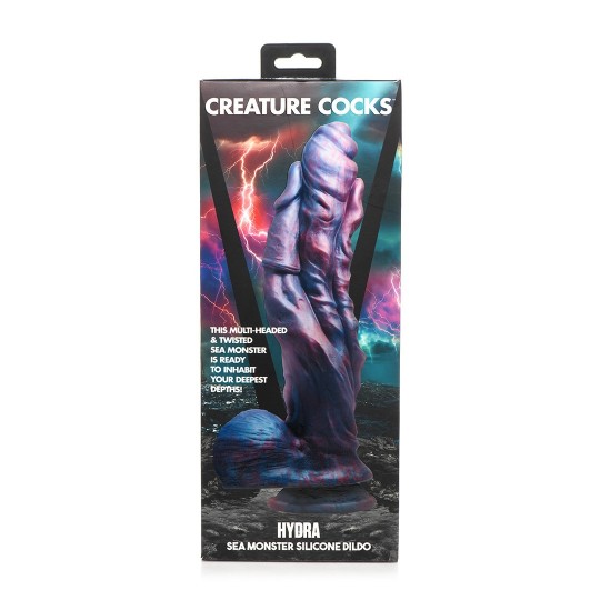 HYDRA SEA MONSTER - СИЛИКОНОВЫЙ ФАЛЛОИМИТАТОР - ФИОЛЕТОВЫЙ