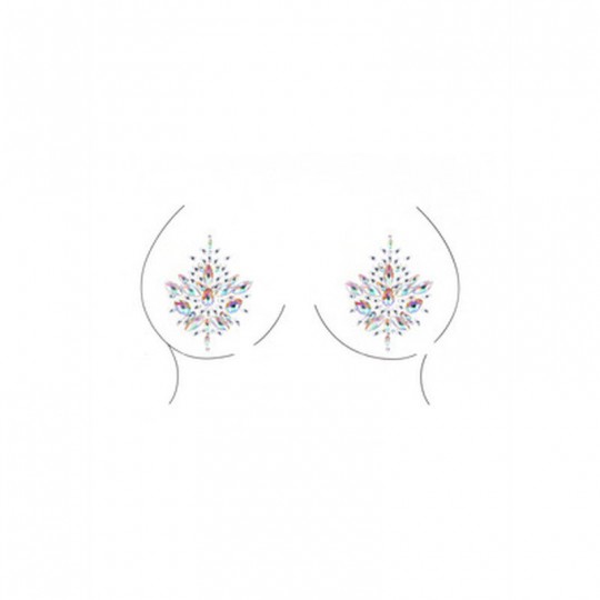 DAZZLING NIPPLE BLING STICKER