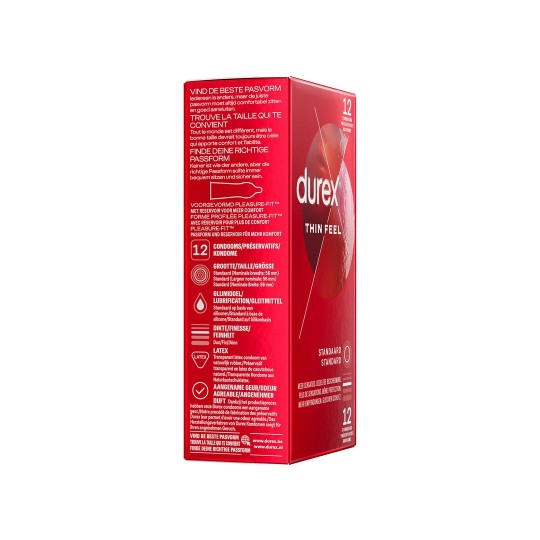 THIN FEEL - CONDOMS - 12 PIECES