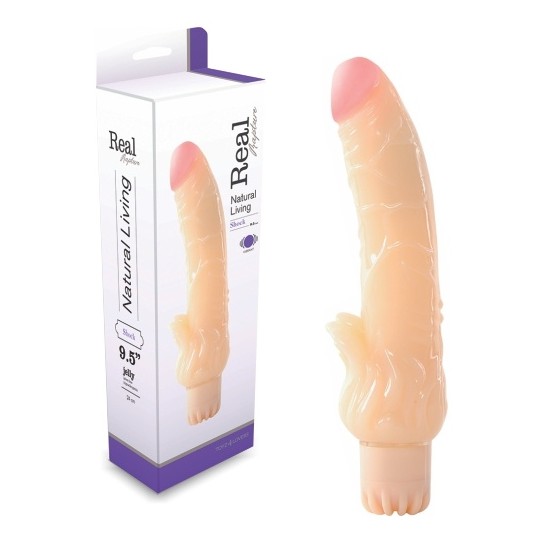 VIBRATORE GELATINA REALE RAPTURE SHOCK 9.5&quot;