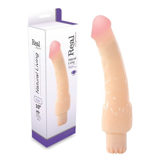 VIBRADOR JELLY REAL RAPTURE MAGMA 10&#039;&#039;