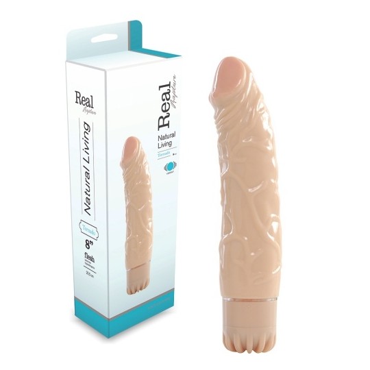 DILDO REALISTICO REALE RAPIMENTO TORNADO 8&quot;