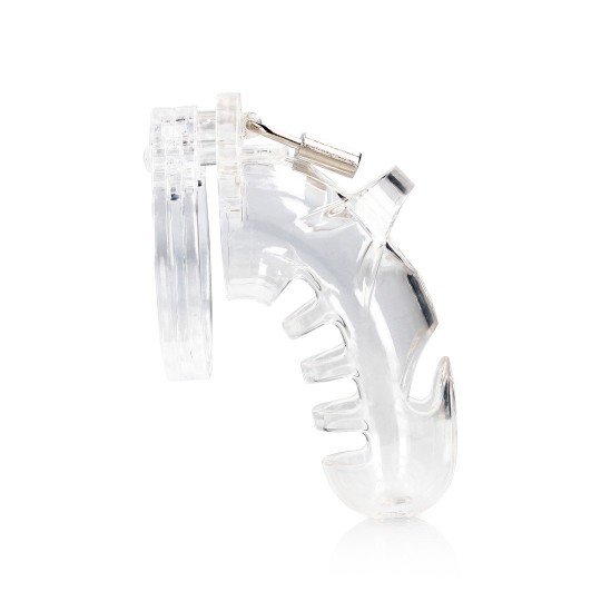 MODEL 26 - CHASTITY CAGE - 4.5' / 11,5 CM - TRANSPARENT