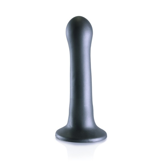 ULTRA SOFT SILICONE CURVY G-SPOT DILDO - 7'' / 17 CM