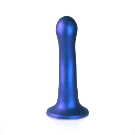 ULTRA SOFT SILICONE CURVY G-SPOT DILDO - 7' / 17 CM