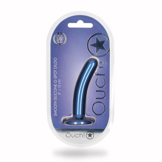 SMOOTH SILICONE G-SPOT DILDO - 5\'\' / 12 CM