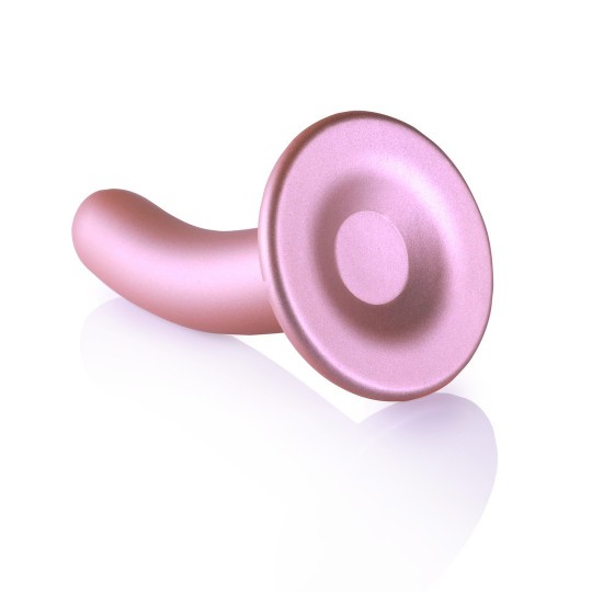 SMOOTH SILICONE G-SPOT DILDO - 5'' / 12 CM