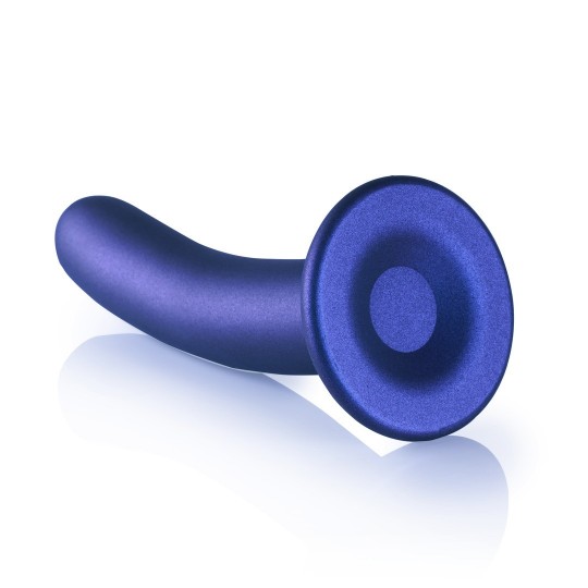 SMOOTH SILICONE G-SPOT DILDO - 7'' / 17 CM