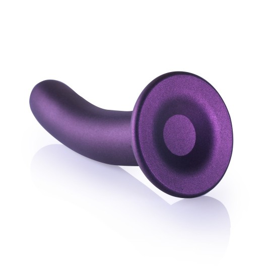 SMOOTH SILICONE G-SPOT DILDO - 7\'\' / 17 CM