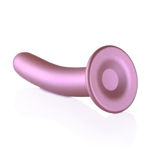 SMOOTH SILICONE G-SPOT DILDO - 7\'\' / 17 CM