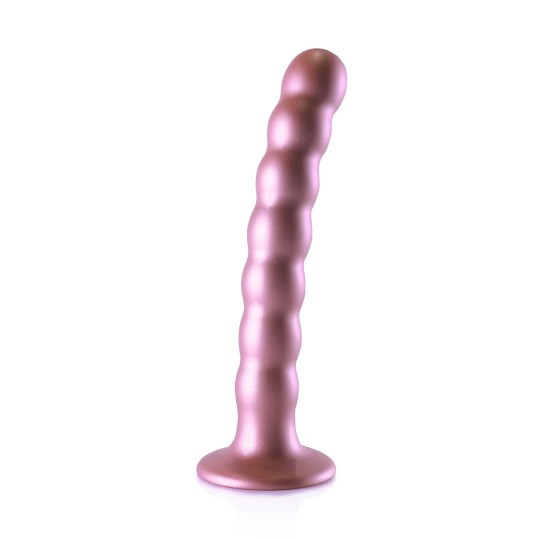 BEADED SILICONE G-SPOT DILDO - 6,5' / 16,5 CM